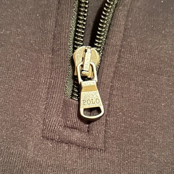 Polo by Ralph Lauren Men's Black Zip-Up Sweater - Size M - Picture 3 of 5